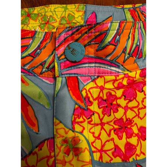 Chubbies Women’s Pineapple Print Swim Shorts Surf Boardshorts Estimated Size Med - Picture 3 of 6